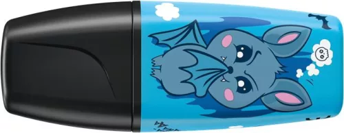 Szövegkiemelő készlet, 2-5 mm, STABILO "Boss Mini Animal Vibes", 5 különböző szín