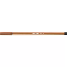 Filctoll, 1 mm, STABILO "Pen 68", vörösbarna