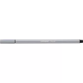 Filctoll, 1 mm, STABILO "Pen 68", közép szürke