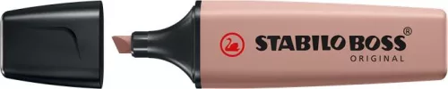 Szövegkiemelő, 2-5 mm, STABILO "BOSS original NatureCOLORS", sötétbarna