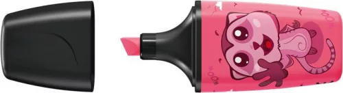 Szövegkiemelő készlet, 2-5 mm, STABILO "Boss Mini Animal Vibes", 3 különböző szín