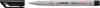 Alkoholmentes marker, OHP, 0,7 mm, STABILO "OHPen F", fekete