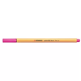   Tűfilc, 0,4 mm, STABILO "Point 88", neon rózsaszín