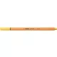 Tűfilc, 0,4 mm, STABILO "Point 88", világossárga