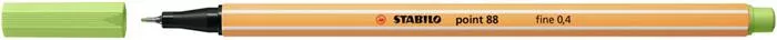 Tűfilc, 0,4 mm, STABILO "Point 88", pisztácia