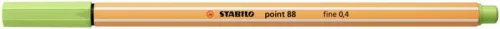 Tűfilc, 0,4 mm, STABILO "Point 88", pisztácia