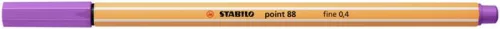 Tűfilc, 0,4 mm, STABILO "Point 88", szilva