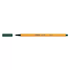 Tűfilc, 0,4 mm, STABILO "Point 88", sötétzöld