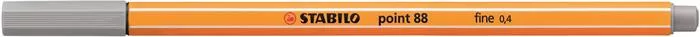 Tűfilc, 0,4 mm, STABILO "Point 88", közép jégszürke