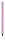 Ceruza, metál pink, rózsaszín SWAROVSKI® kristállyal, 14 cm, ART CRYSTELLA®