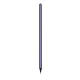 Ceruza, metál sötét lila, tanzanite lila SWAROVSKI® kristállyal, 14 cm, ART CRYSTELLA®
