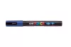 Dekormarker, 0,9-1,3 mm, UNI "Posca PC-3M", kék
