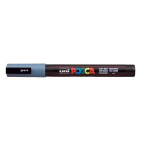   Dekormarker, 0,9-1,3 mm, UNI "Posca PC-3M", palaszürke