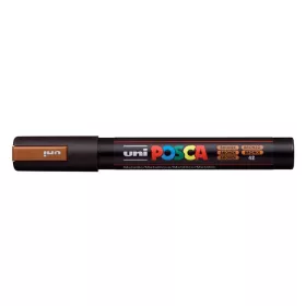 Dekormarker, 1,8-2,5 mm, UNI "Posca PC-5M", bronz