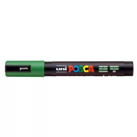   Dekormarker, 1,8-2,5 mm, UNI "Posca PC-5M", erdőzöld