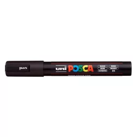 Dekormarker, 1,8-2,5 mm, UNI "Posca PC-5M", fekete