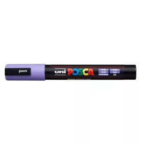   Dekormarker, 1,8-2,5 mm, UNI "Posca PC-5M", halványlila