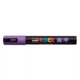 Dekormarker, 1,8-2,5 mm, UNI "Posca PC-5M", lila