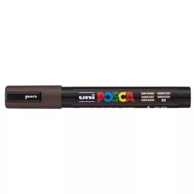   Dekormarker, 1,8-2,5 mm, UNI "Posca PC-5M", sötétbarna