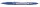 Alkoholos marker, 0,5/1,0 mm, kétvégű, ZEBRA "Mckie Extra Fine", kék