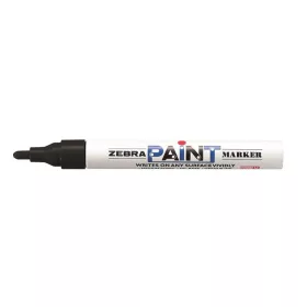 Lakkmarker, 3 mm, ZEBRA "Paint marker", fekete