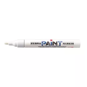 Lakkmarker, 3 mm, ZEBRA "Paint marker", fehér