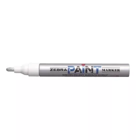 Lakkmarker, 3 mm, ZEBRA "Paint marker", ezüst