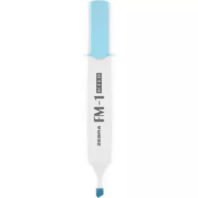 Szövegkiemelő, 3,5 mm, ZEBRA "FM-1 Mild", kék