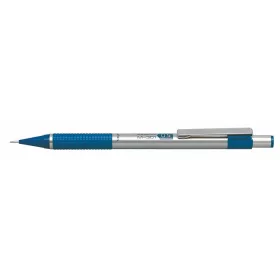   Nyomósirón, 0,5 mm, rozsdamentes acél, kék test, ZEBRA "M-301"