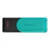 Pendrive, 128GB, USB 3.2 Gen1, KINGSTON "DataTraveler Exodia S", fekete-türkiz