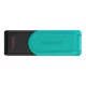 Pendrive, 128GB, USB 3.2 Gen1, KINGSTON "DataTraveler Exodia S", fekete-türkiz