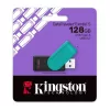 Pendrive, 128GB, USB 3.2 Gen1, KINGSTON "DataTraveler Exodia S", fekete-türkiz