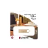Pendrive, 128GB, USB 3.2 Gen1, KINGSTON "DataTraveler SE9 G3", arany