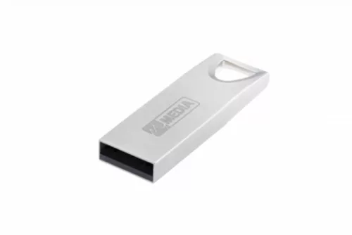 Pendrive, 16GB, USB 2.0, alumínium ház, MYMEDIA "Alu" (by VERBATIM)
