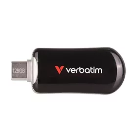   Pendrive, 128GB, USB-C 3.2 Gen1, VERBATIM "Plectra", fekete
