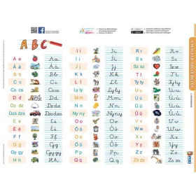   Tanulói munkalap, A4, STIEFEL "Magyar ábécé betűi"