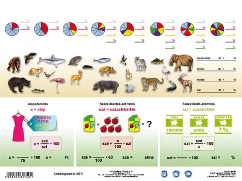 Tanulói munkalap, A4,  STIEFEL "Százalékszámítás duo"