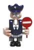 Clics Rendõrautó rendõrrel (CC015) Policeman & policecar Clics építõjáték