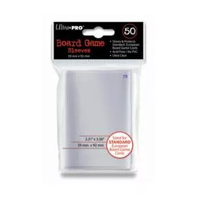   UltraPRO Standard Európai Szabványú Kártyavédõ Fólia (66 x 91 mm) UP European Standard Boardgame Sleeves