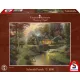 Stillwater Cottage, Thomas Kinkade, 1000 db (58464) Friedliche Abendstimmung