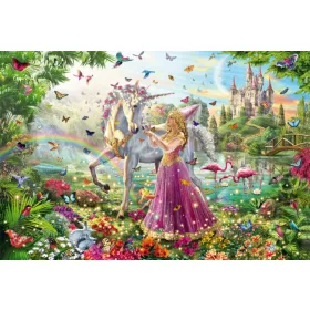   Tündér az elvarázsolt erdõben, 200 db (56197) Schöne Fee im Zauberwald / Fairy in magic Forest
