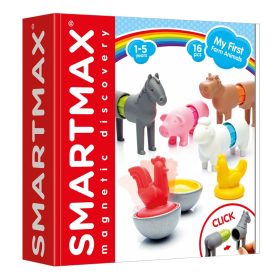   Smartmax - My First Farm Animals Smartmax - Elsõ barátaim a tanyán mágneses építőjáték