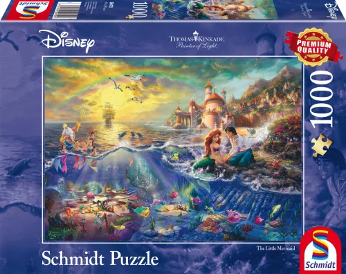 The Little Mermaid, Ariel, Disney, 1000 db (59479) Kleine Meerjungfrau, Arielle, Disney