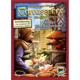   Carcassonne 2. kiegészítõ - Kereskedõk és építészek Carcassonne,Händler & Baumeist(48135)