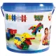 Clics Mûanyagdobozos építõkészlet (CB198) Bucket 8 in 1 Clics építõjáték