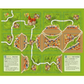   Carcassonne - Das Fest II 3.0 (New version) Carcassonne - The Feast II