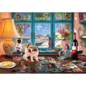 Puzzlers Desk, 1000 db (58344) Am Puzzletisch