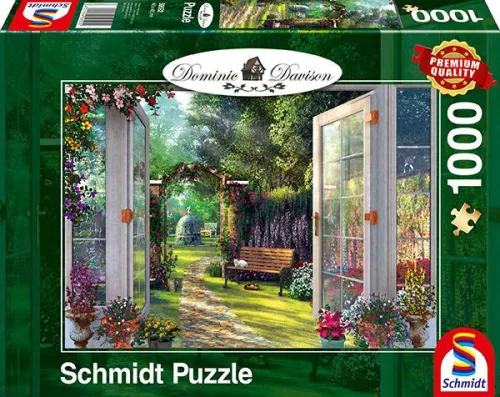 View of the Enchanted Garden, 1000 db (59592) Blick in den verwunschenen Garten