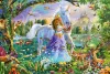 Princess, unicorn and castle, 150 db (56307)