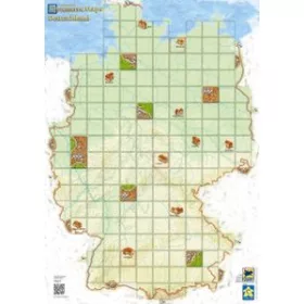   Carcassonne - Map Germany Carcassonne - Térkép Németország
